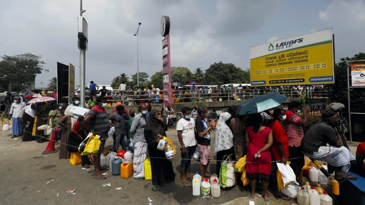 Sri Lanka faces Energy Crisis after Economic fallout Petrol Pumps now being guarded by Armymen news and updates