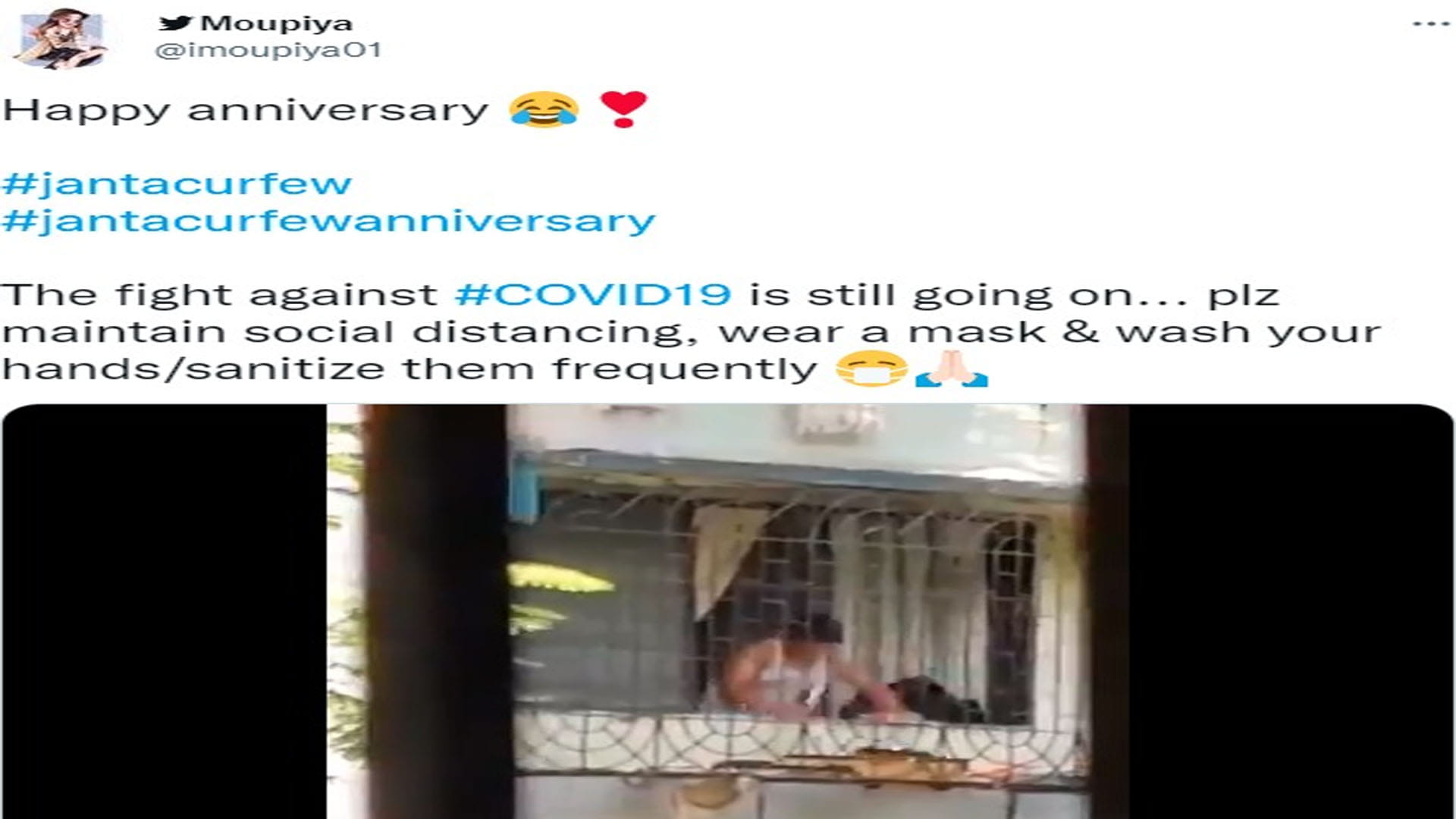 two years of janta curfew netizens remember this day by sharing funny memes jokes and videos