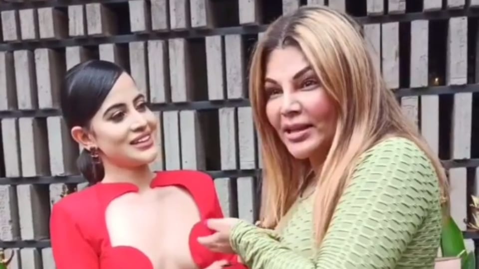 Rakhi Sawant shocking comment after seeing Urfi Javed red bold dress
