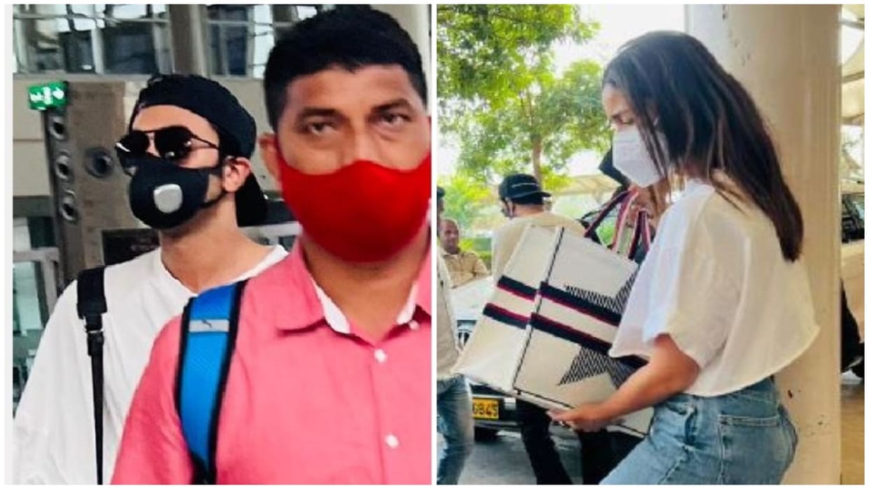 Actors Ranbir Kapoor and Alia Bhatt reached varanasi and  fans took selfies