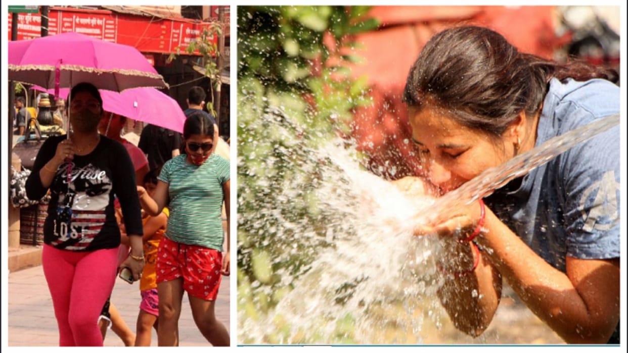 Temperature reached near 40 in Varanasi, no relief from heat for three to four days