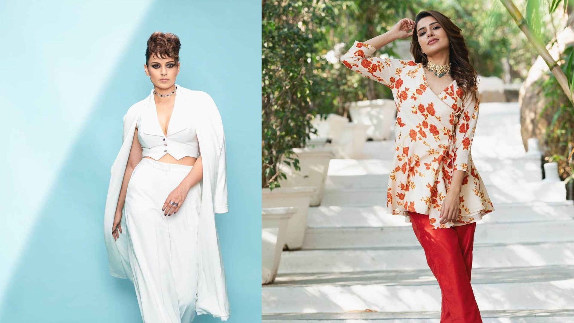 samantha ruth prabhu wishes powerhouse of talent kangana ranaut kareena kapoor and ekta kapoor also wishes kangana on  her birthday