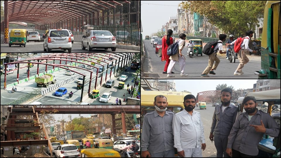 both the carriageways of the ashram underpass opened