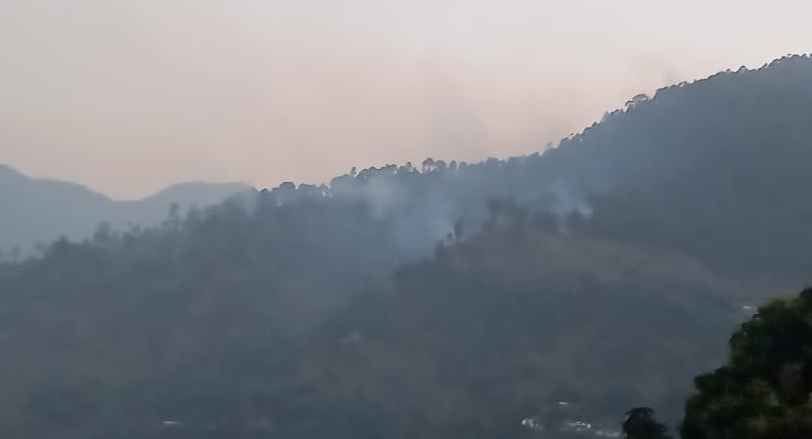 Forest Fire in Bageshwar