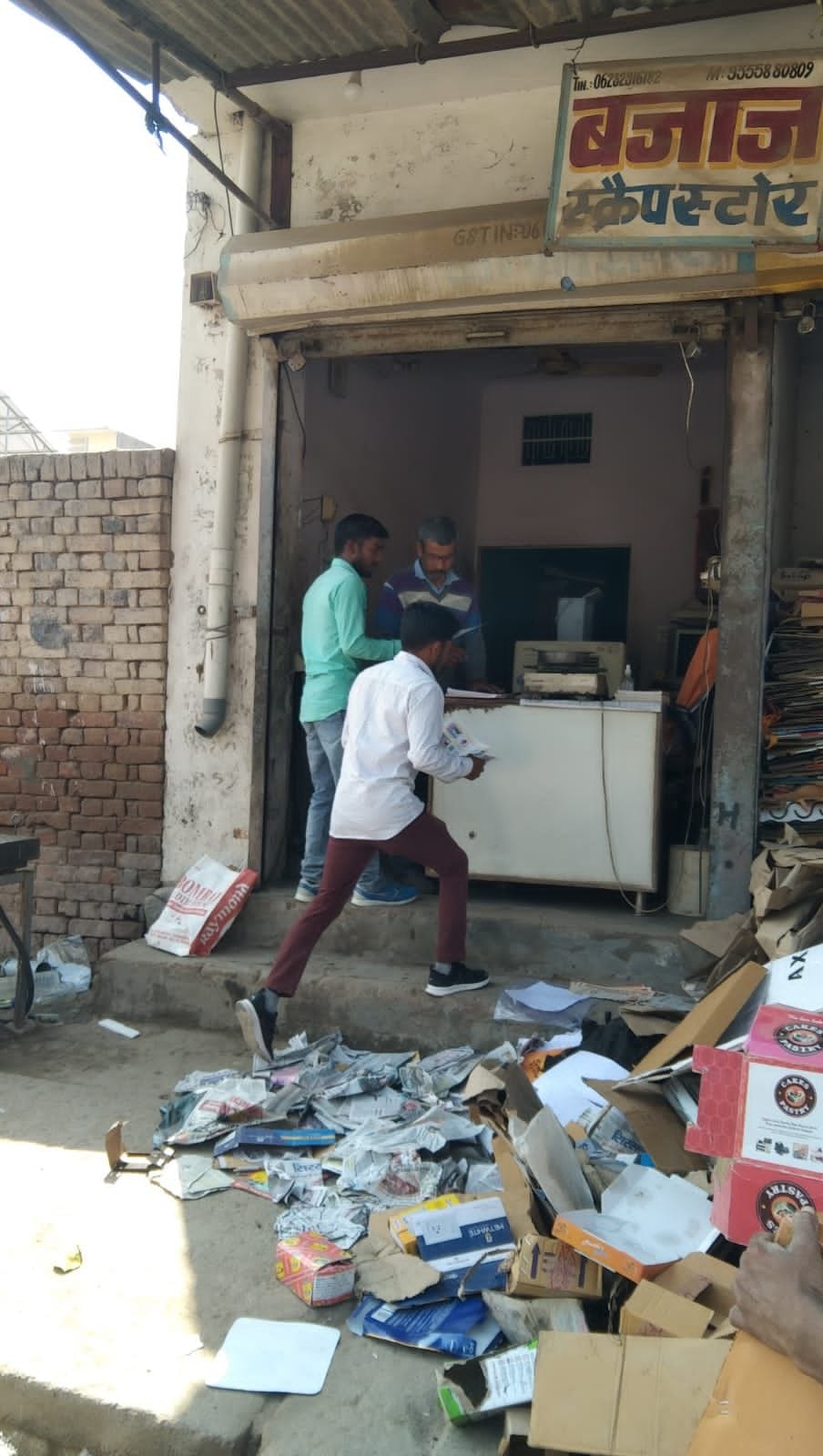 Plastic and paper going in the garbage, NAP officials are aware of recycling