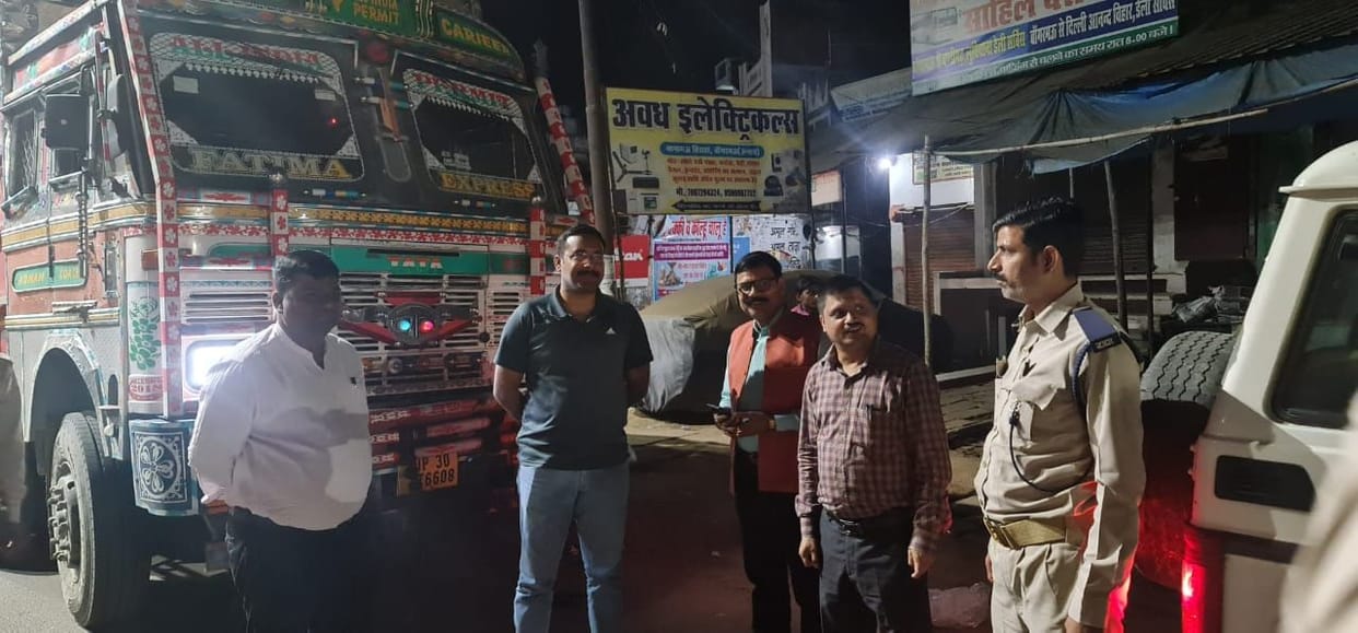 overload 14 truck seized