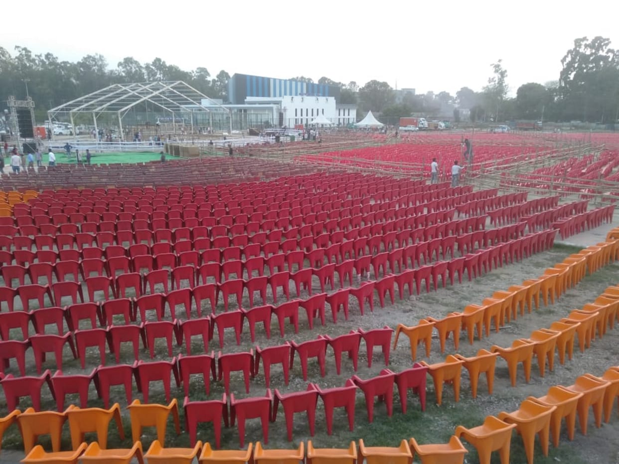 Pushkar Singh Dhami Will Take Oath: 25 thousand people will become witness of swearing, mock drill done from Jolly Grant airport to Dehradun