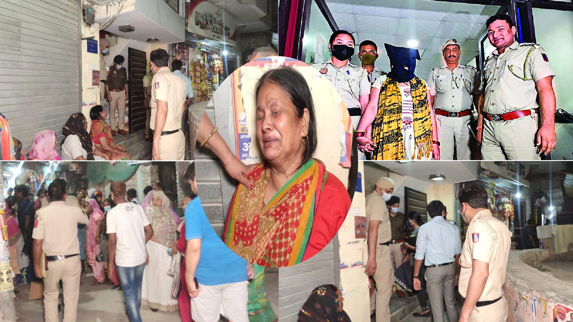malviya nagar mother Killed Daughter Putting innocent in washing machine kept it in oven