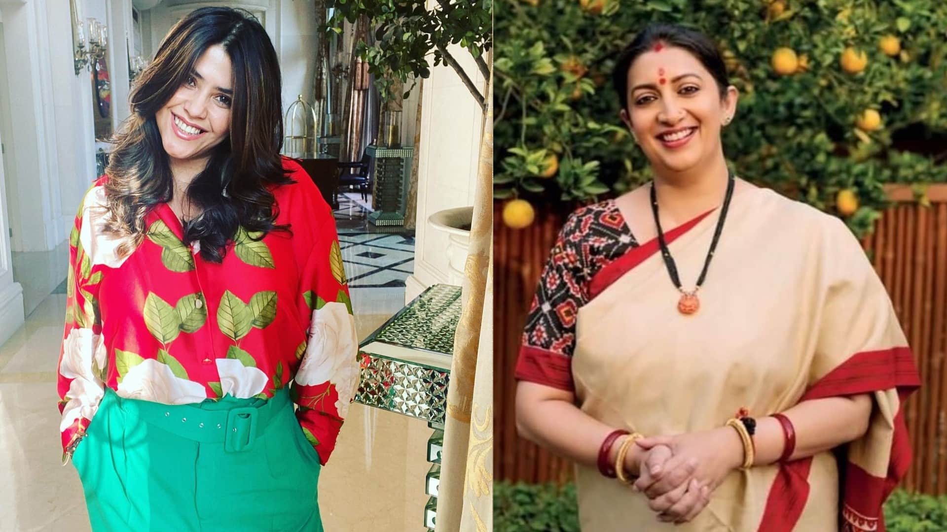ekta kapoor son ravie write birthday letter for maasi smriti irani politician see video