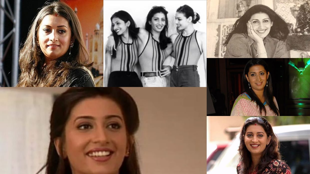 Happy Birthday Smriti Irani how she changed her look tv industry to politics then and now
