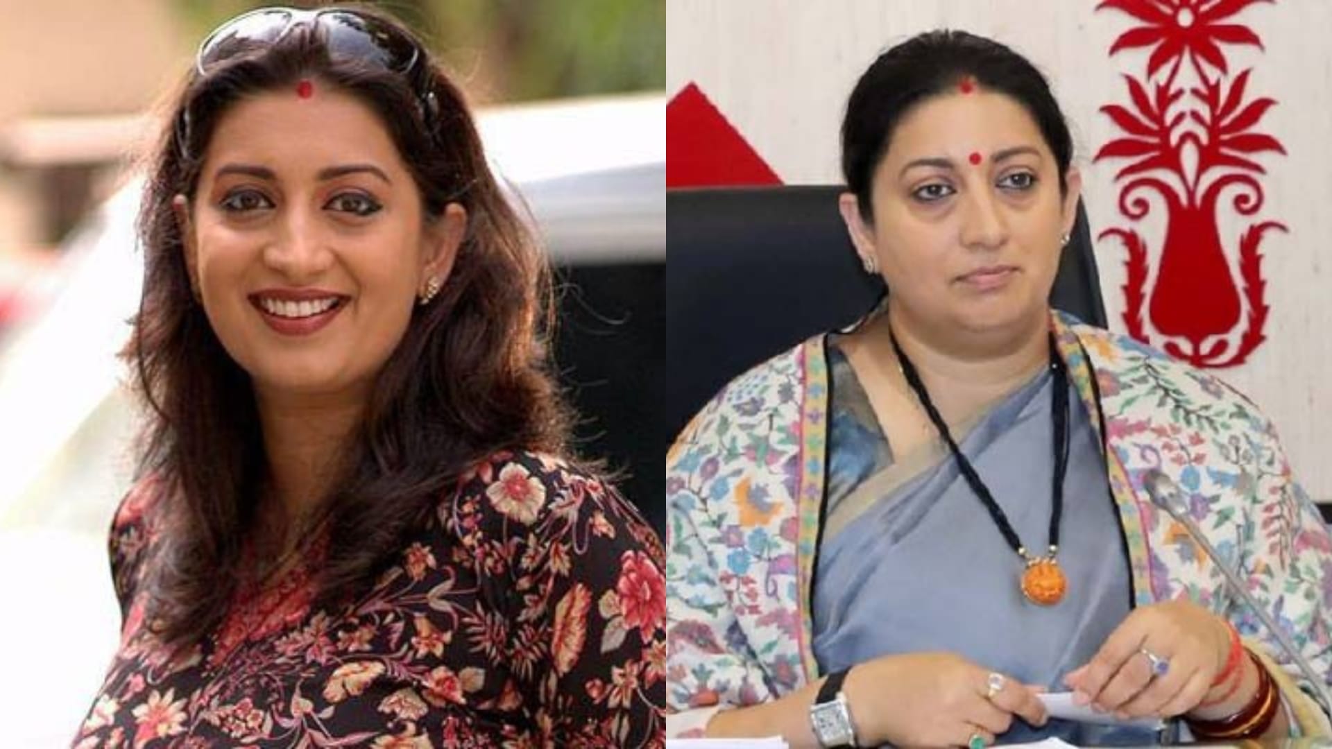 Happy Birthday Smriti Irani how she changed her look tv industry to politics then and now