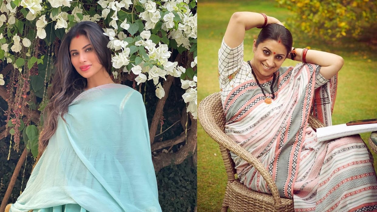 Happy Birthday Smriti Irani Mouni Roy shares a beautiful note for her dearest Di, says I want to be like you
