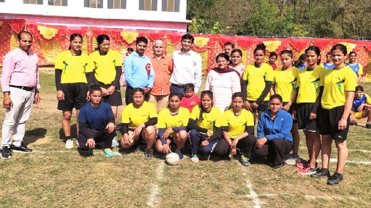 Inter College Handball Competition: MLSM College captured the men's and women's category trophy