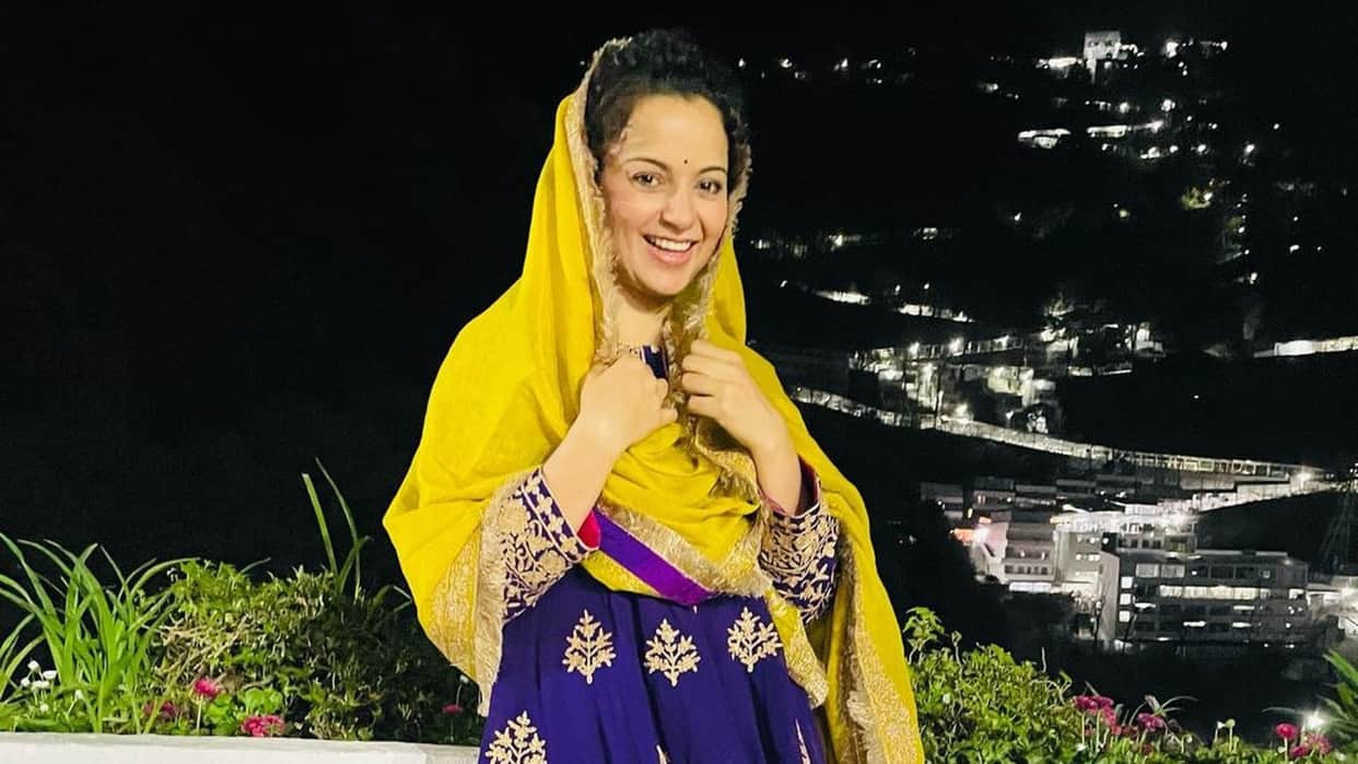 Kangana Ranaut took the blessings of maa Vaishno devi on the occasion of her birthday