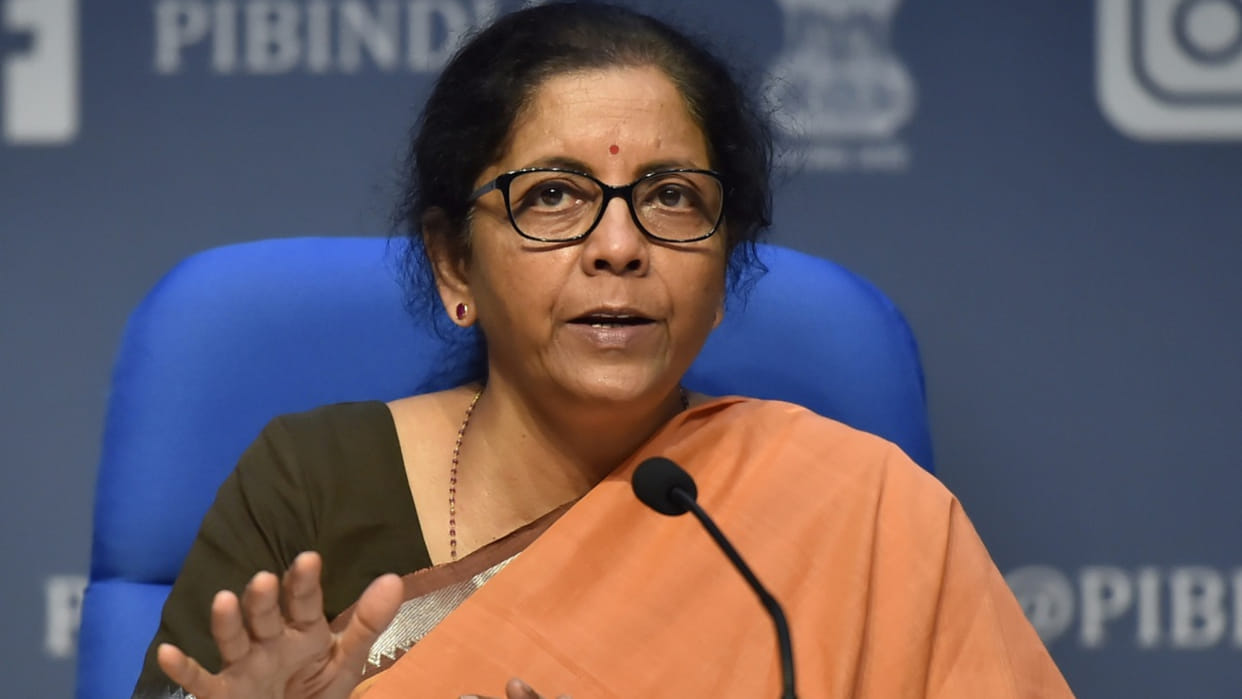 Finance Minister Nirmala Sitharaman asks in Rajya Sabha why did Pt Nehry internationalise Kashmir issue by taking it to United Nations