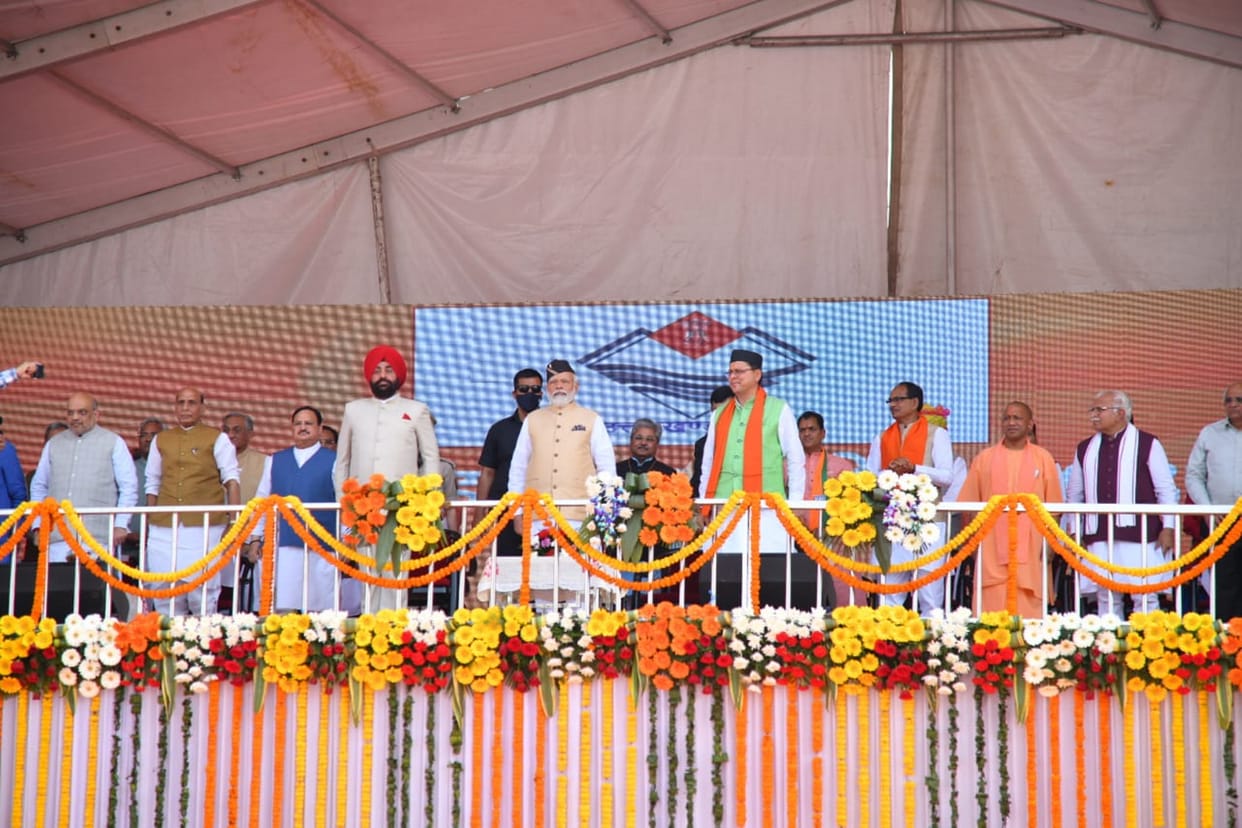 Uttarakhand: Preparations for 2024 general elections, BJP filled slogan of Hindutva from Devbhoomi