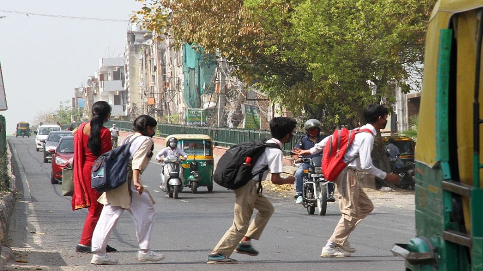 both the carriageways of the ashram underpass opened