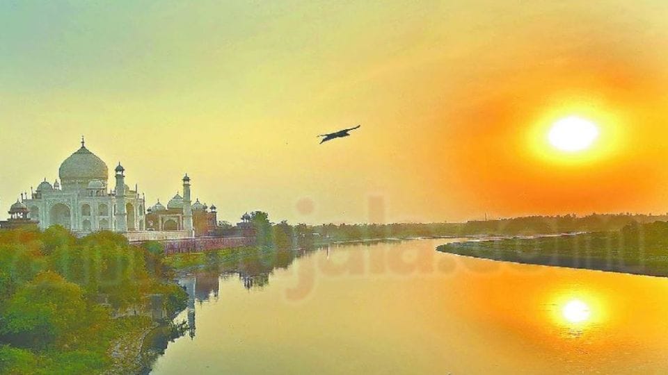 NEERI gives conditional approval to build rubber dam behind the Taj Mahal