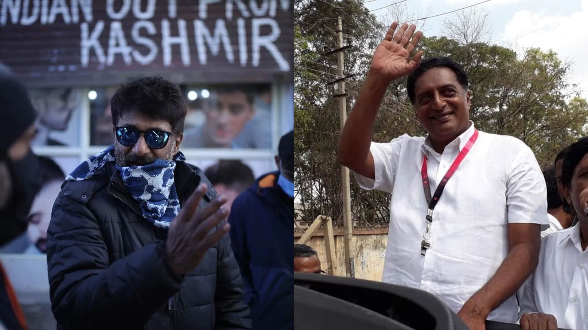 The Kashmir Files: Prakash Raj acusses vivek agnihotri  film for sowing seeds of hatred between hindu and muslims in India
