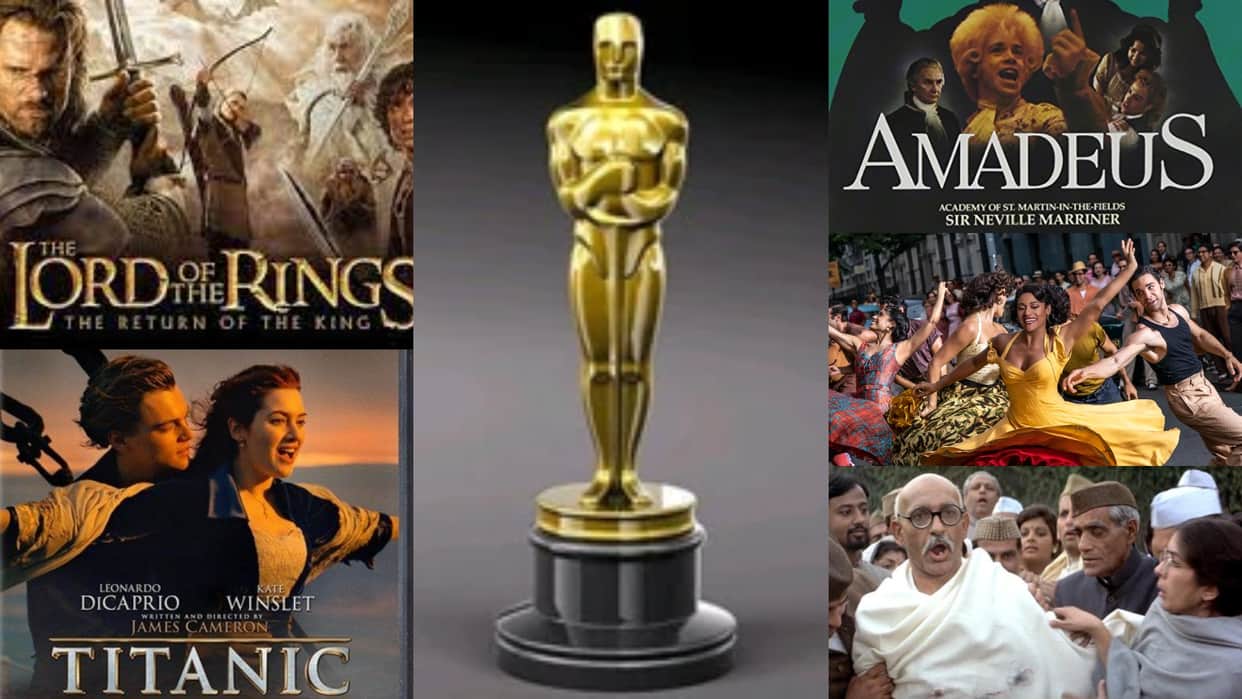 oscars 2022 : list of movies which won most numbers of oscars till oscars 2022