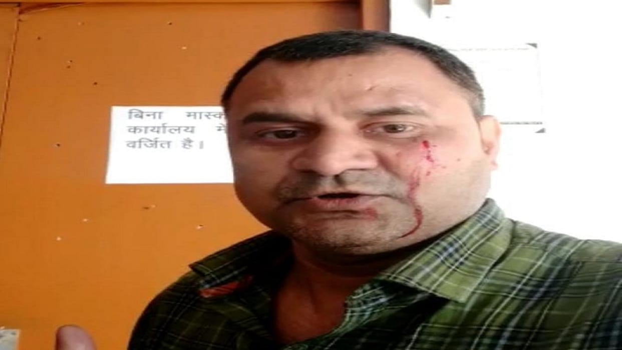The young man attacked the clerk of the pharmaceutical department with a knife in the office in mau