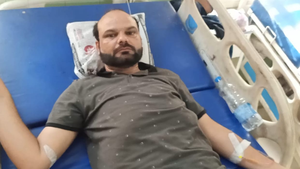 bareilly civil lines man shot in front of hotel in dispute of money