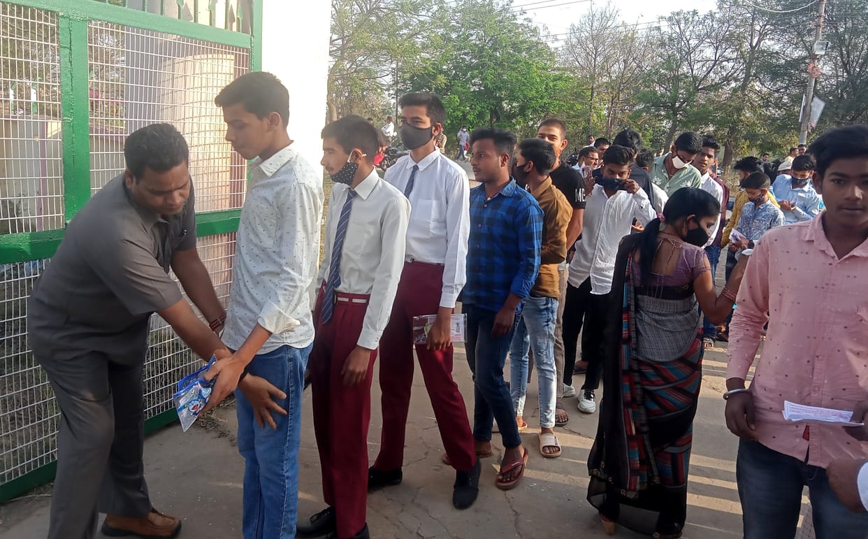 UP Board exam started amidst tight security, 3241 absent on first day