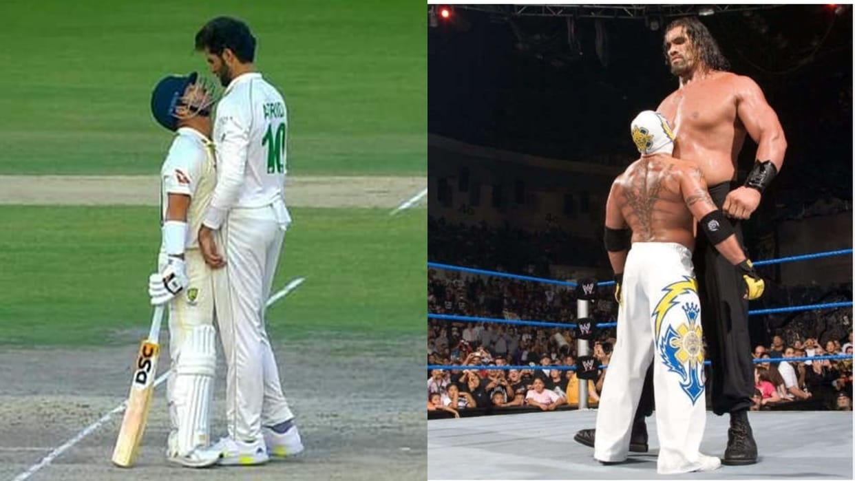 PAK vs AUS: David Warner And Shaheen Shah Afridi Funny Standoff, photos viral on social media