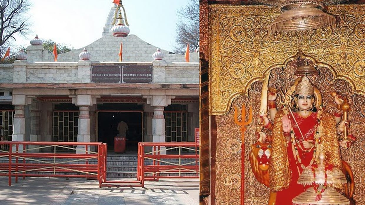Political leaders are coming in Devipatan Shaktipeeth to offer prayers.