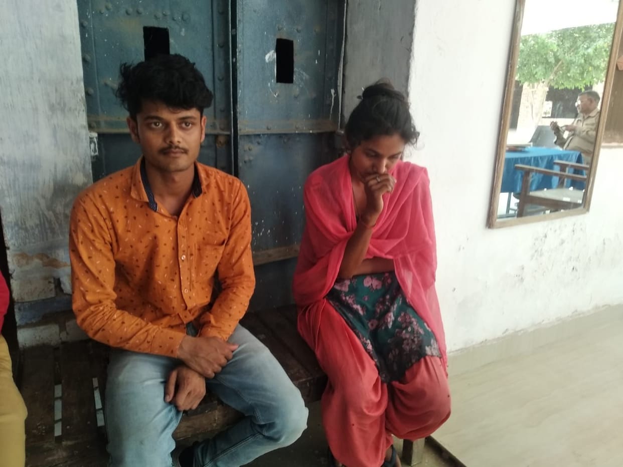 auraiya news,Police station arrived to get married, challan happened in peace breach