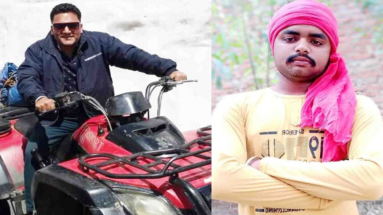 road accident in chitrakoot up, two brothers died