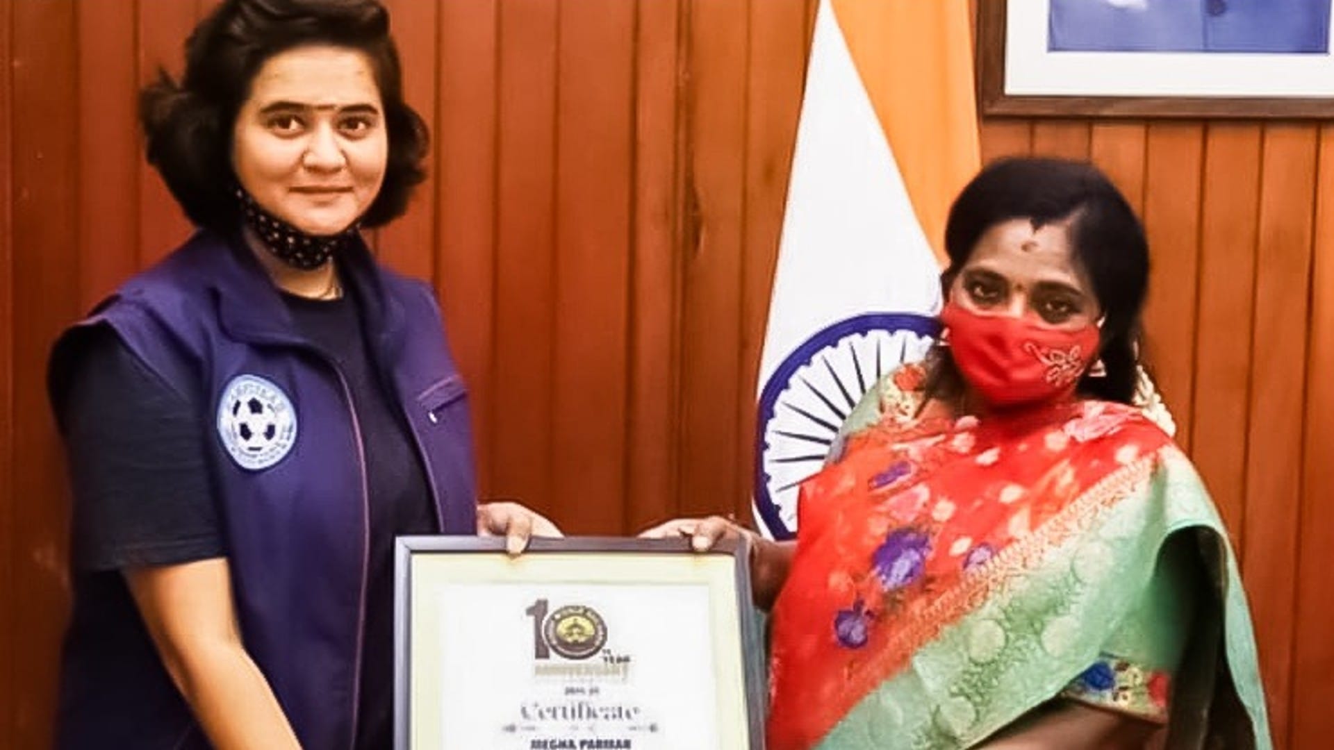 Megha Parmar's new record: set a world record by doing 45m technical scuba diving,