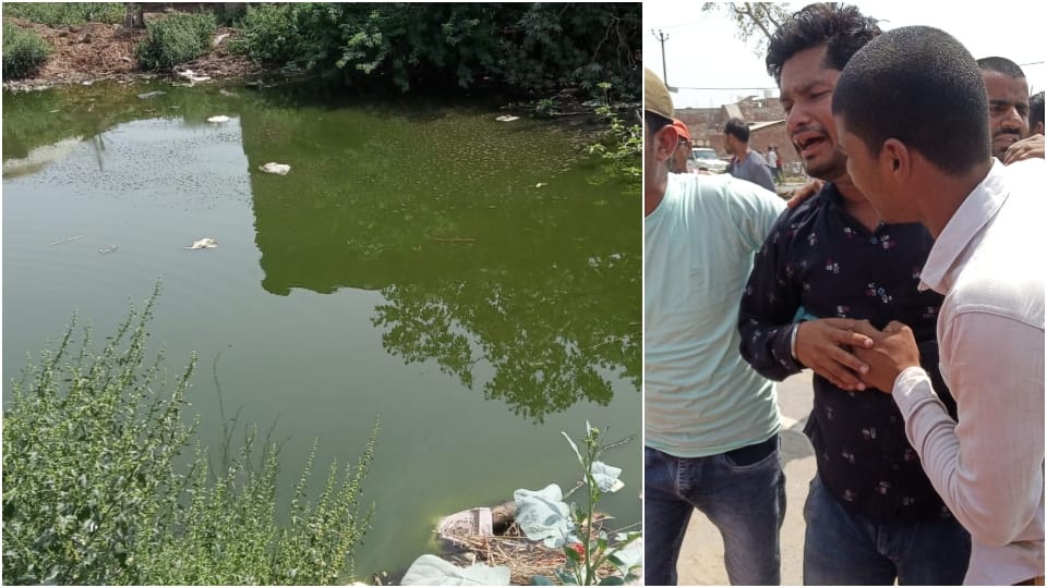 Two year old innocent girl died in Mainpuri drowning in pond