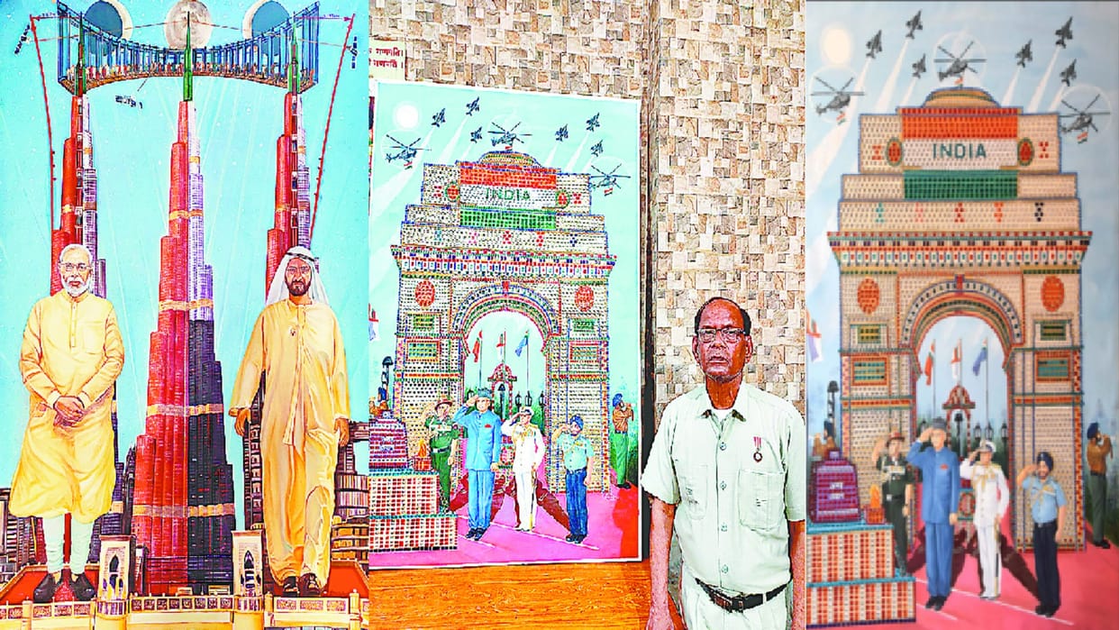 Prime Minister Narendra Modi is very happy from Artifact of Shisharam of Meerut see photos