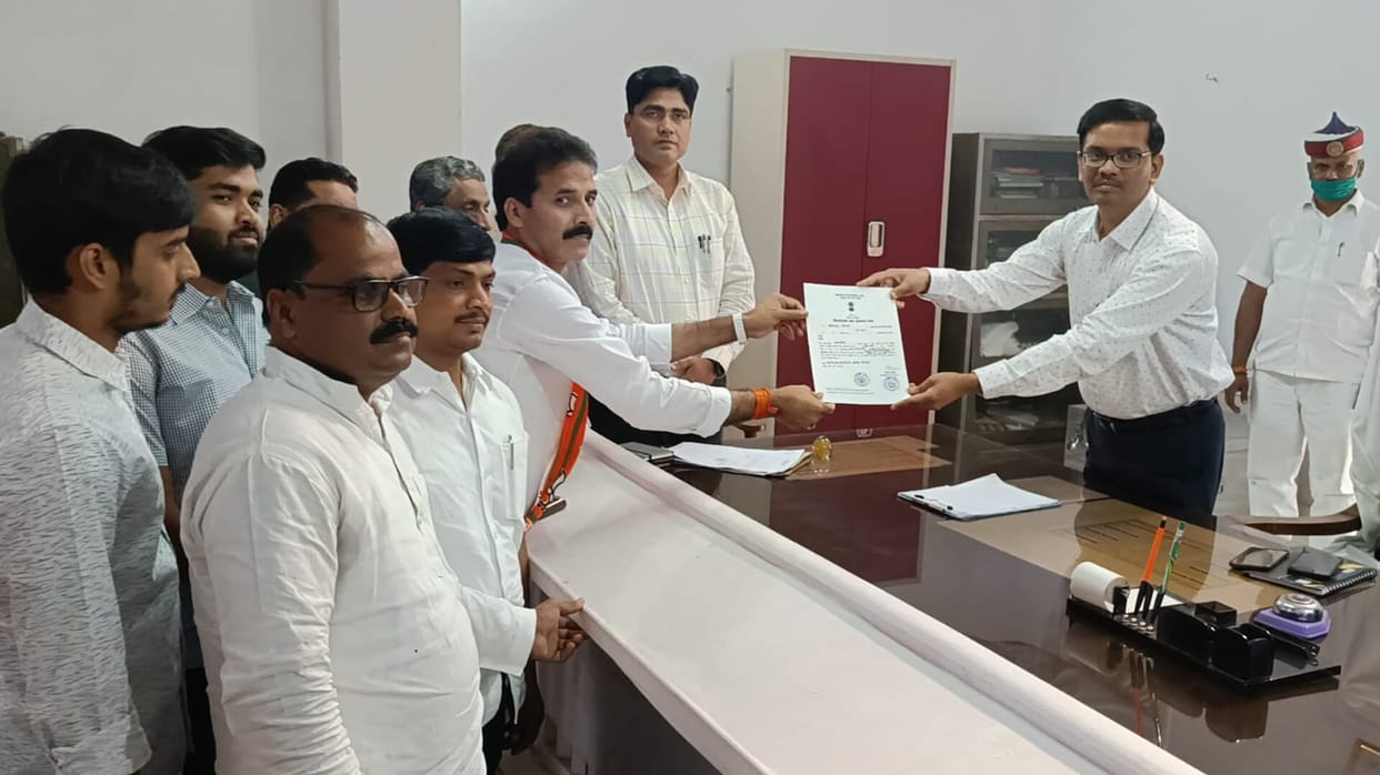 UP MLC election 2022 Mirzapur sonbhadra bjp candidate Vineet Singh won unopposed DM gave certificate