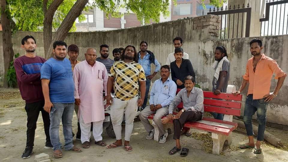 Murder of a young man by stabbing him with a knife in sonipat