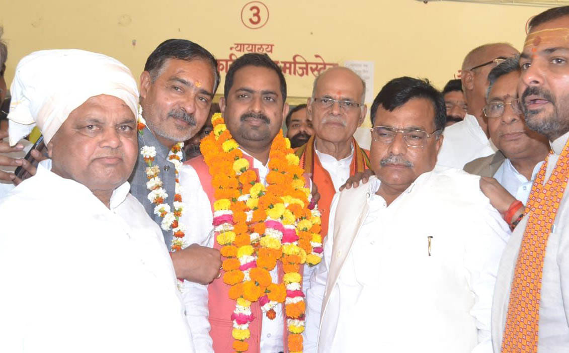 BJP's Jitendra Sengar became MLC unopposed