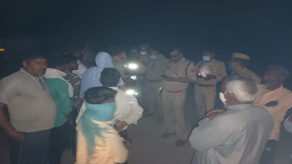 people got burning in the eyes and difficulty in breathing in a village of Saharanpur
