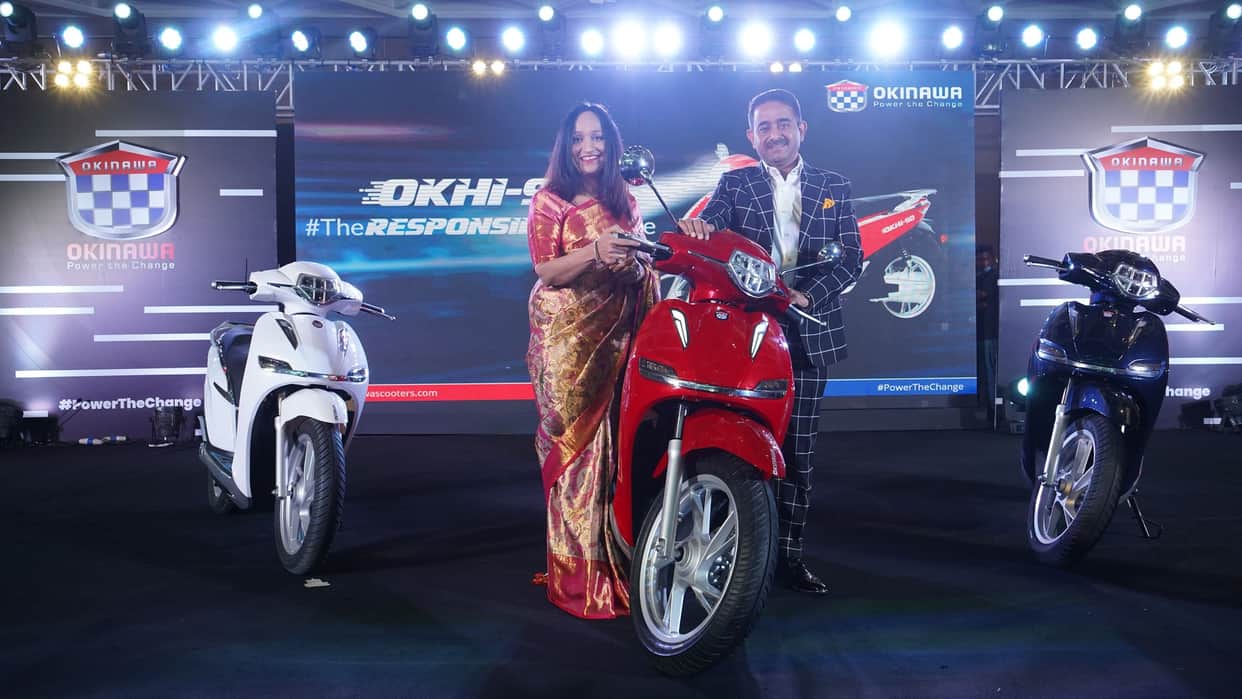 India's second-largest electric scooter manufacturer Okinawa Autotech is betting big on Electric Vehicles electric two-wheeler brand recently launched its latest electric scooter Okinawa Okhi 90