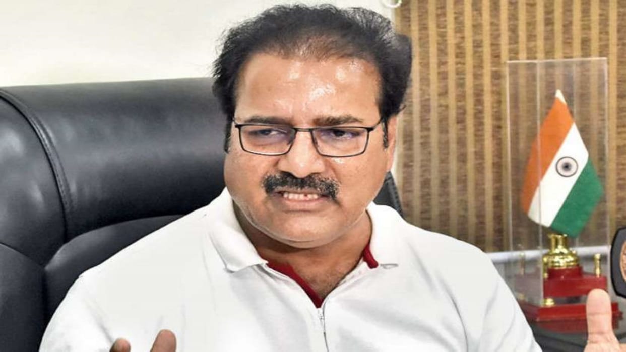 Congress protest against inflation at Jaipur Collectorate Circle