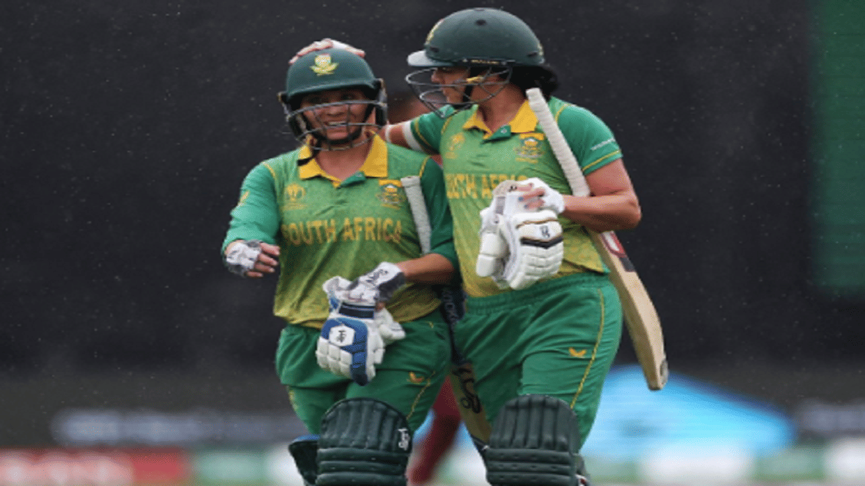 SA w vs WI w women world cup 2022 South Africa qualifies for semifinal match against west indies abandoned due to bad weather