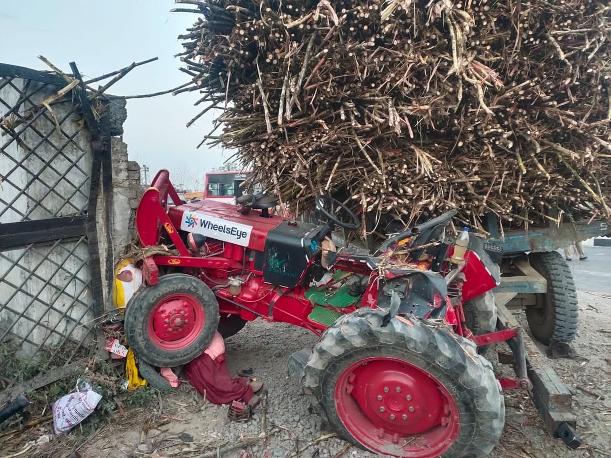 Two bike riders died in tractor-trolley collision