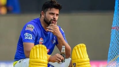 Suresh Raina WorkOut: Suresh Raina was seen working out like a wrestler with a mace, watch video