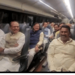 टीम शिवराज बस से पचमढ़ी के लिए रवाना