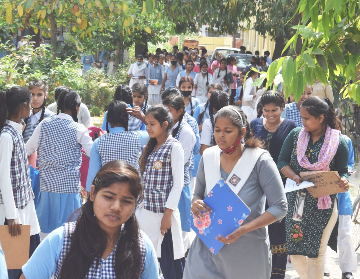 up  board examination start in 95 centres