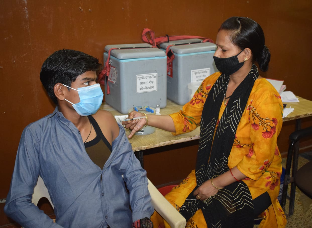 only 1500 teens vaccinated in 11 days