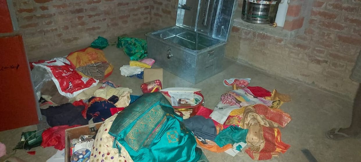 theft crime in kishanpur mugriya