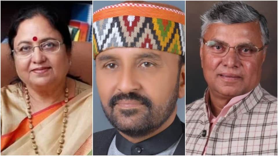 Yogi Adityanath Cabinet babyrani maurya Yogendra Upadhya and Dharamveer Prajapati took oath as ministers