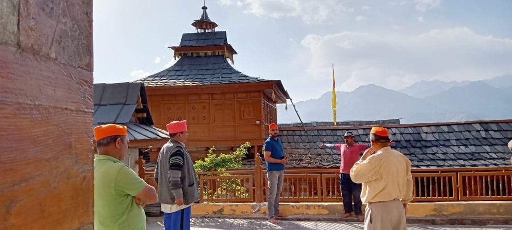Library to be built with 10 lakhs in Bhimakali temple complex
