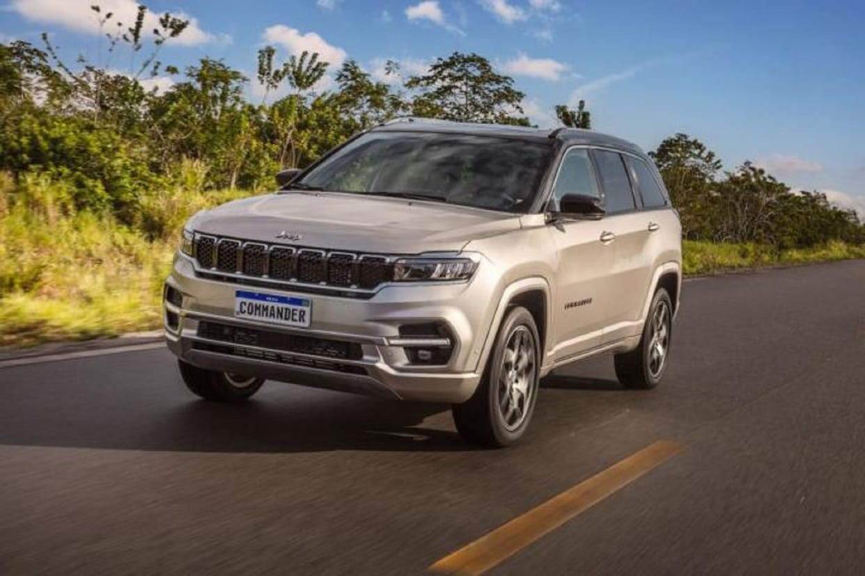Jeep Meridian 3-row SUV India debut on 29 March 2022 Jeep India dealerships unofficially starts bookings for Jeep Meridian